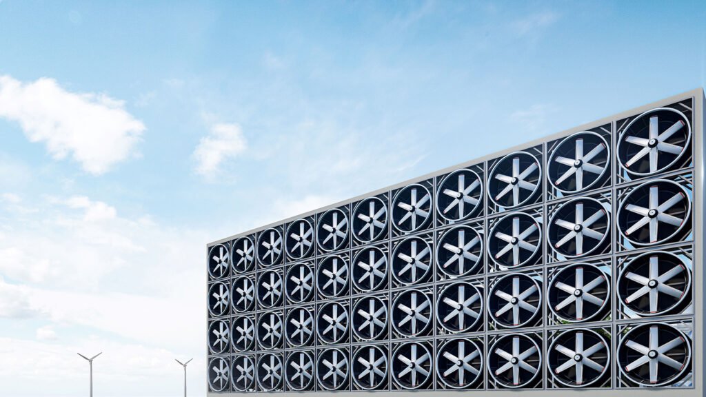 Captura Direta de Ar revoluciona combate ao carbono com inovação sustentável. 1 Novo Avanço em Engenharia: Captura Direta de Ar no Clima