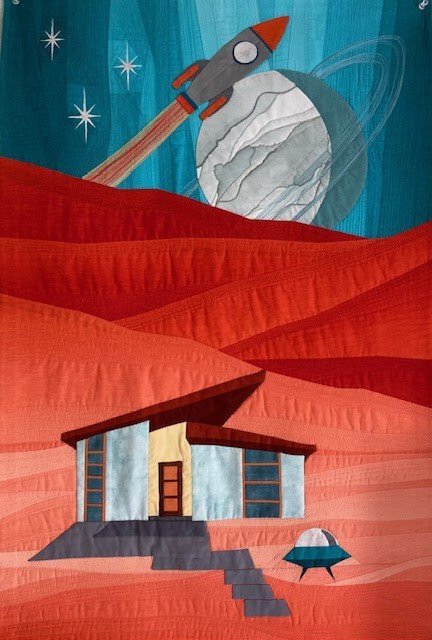 Inovação Sustentável: Astro-Futurismo Transforma Quilts Verdes