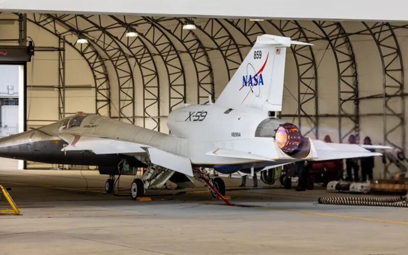 Novo X-59 Otimiza Engenharia para Voos Supersônicos Silenciosos