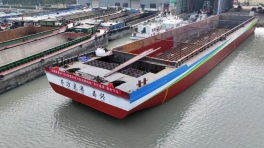 Novo Marco na Engenharia: Navio Chinês a Hidrogênio Revoluciona Transporte