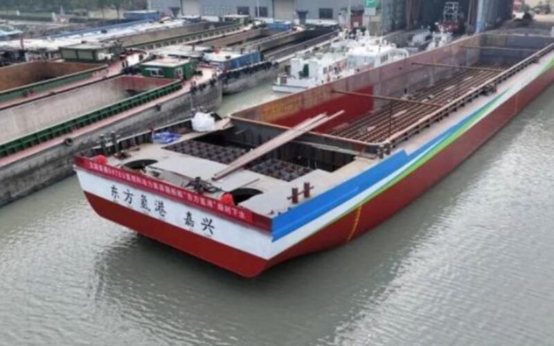 Novo Marco na Engenharia: Navio Chinês a Hidrogênio Revoluciona Transporte