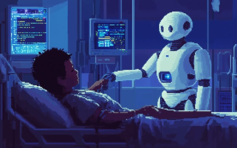 Novo Avanço: Engenharia de Robôs Revoluciona Visitas Hospitalares