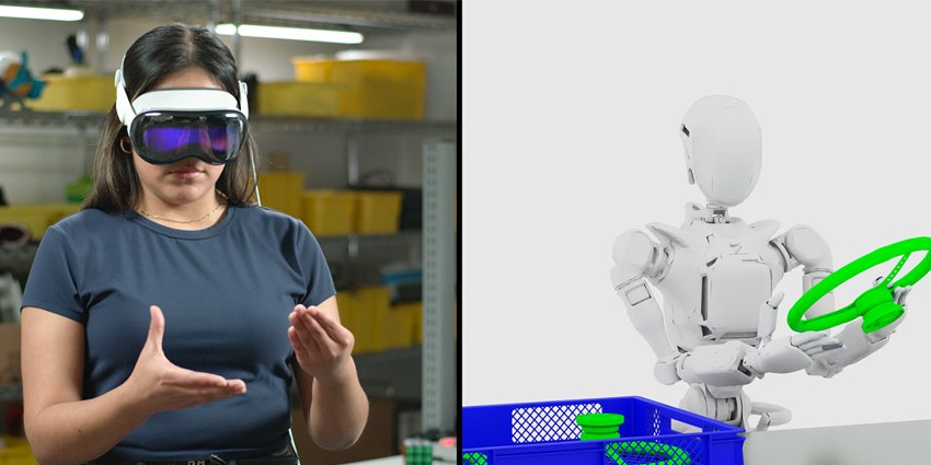 Novo Apple Vision Pro Otimiza Engenharia de Robôs NVIDIA