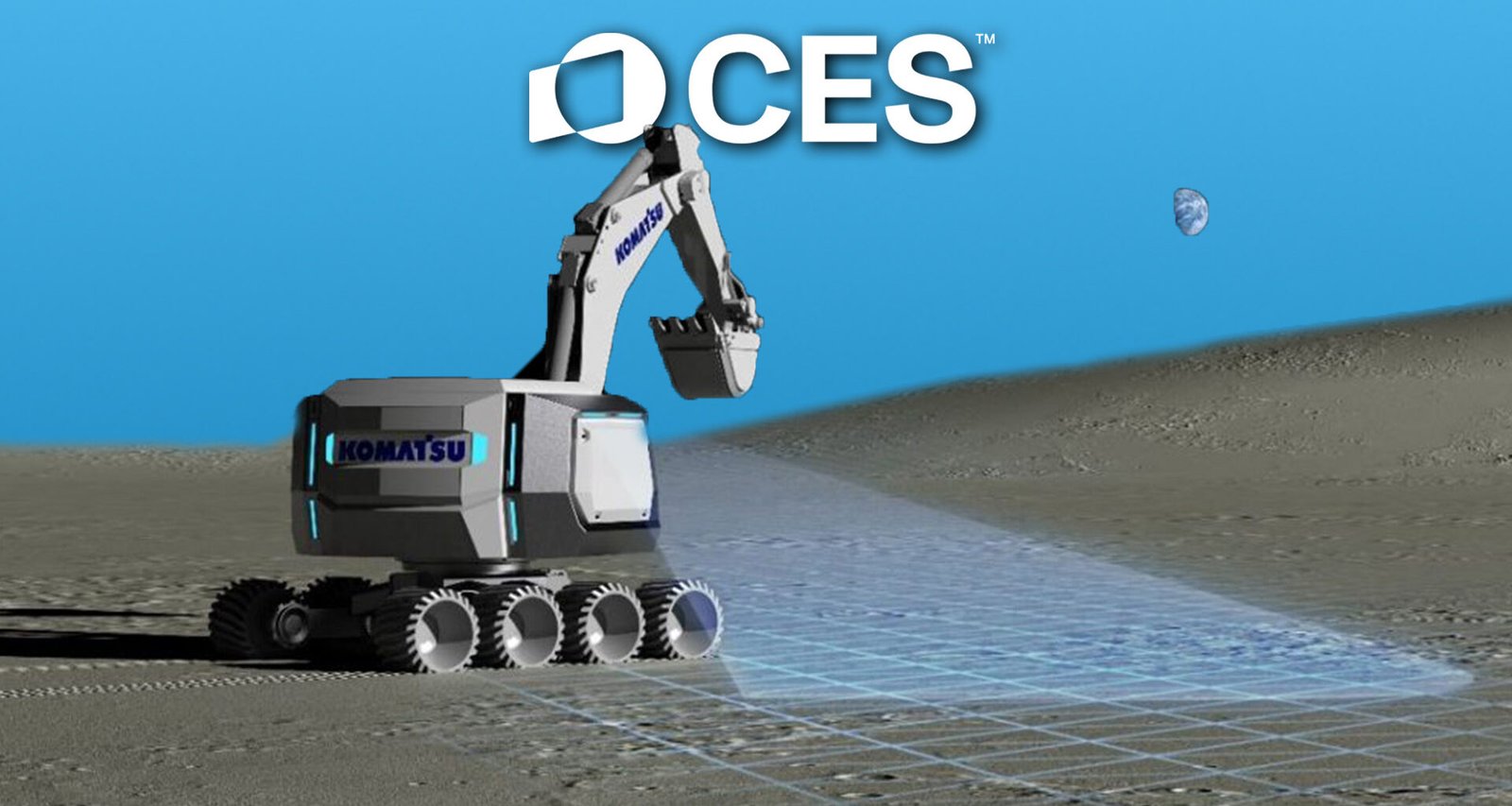 Novo Modelo de Construção Lunar: Engenharia Avançada da Komatsu