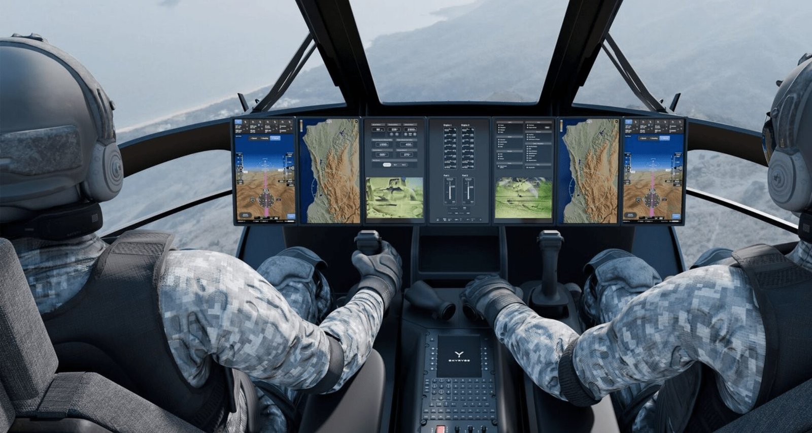 Novidade Engenharia Helicópteros Black Hawk com Skyryse