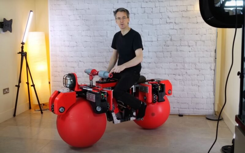 Novo Design Revoluciona Engenharia com Rodas Esféricas em Bicicleta