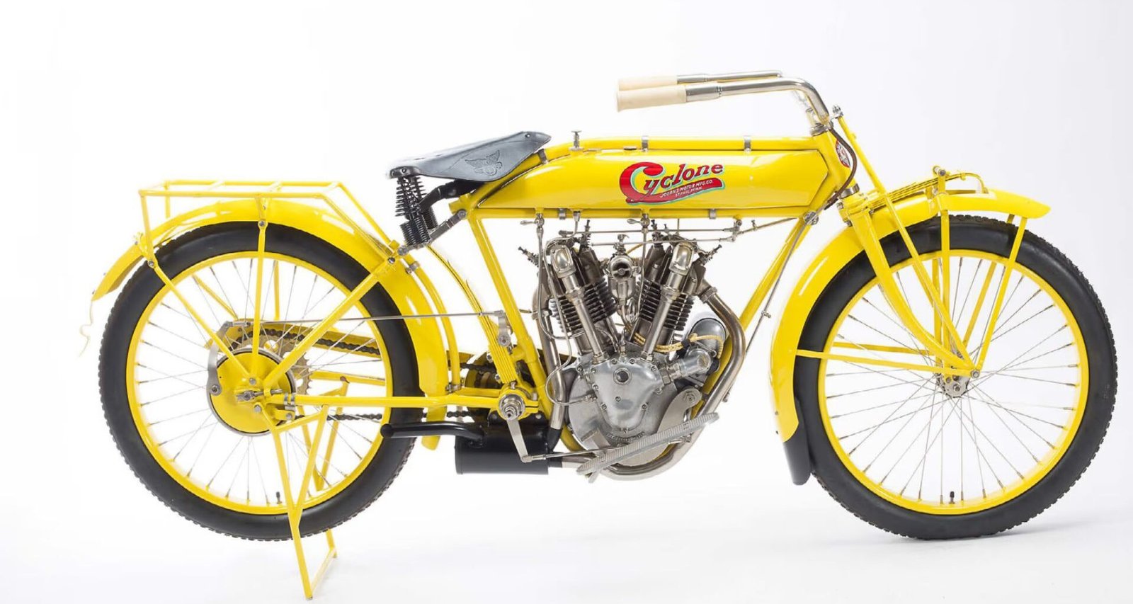 Engenharia Avançada: Moto De 1915 Bate Recorde Histórico
