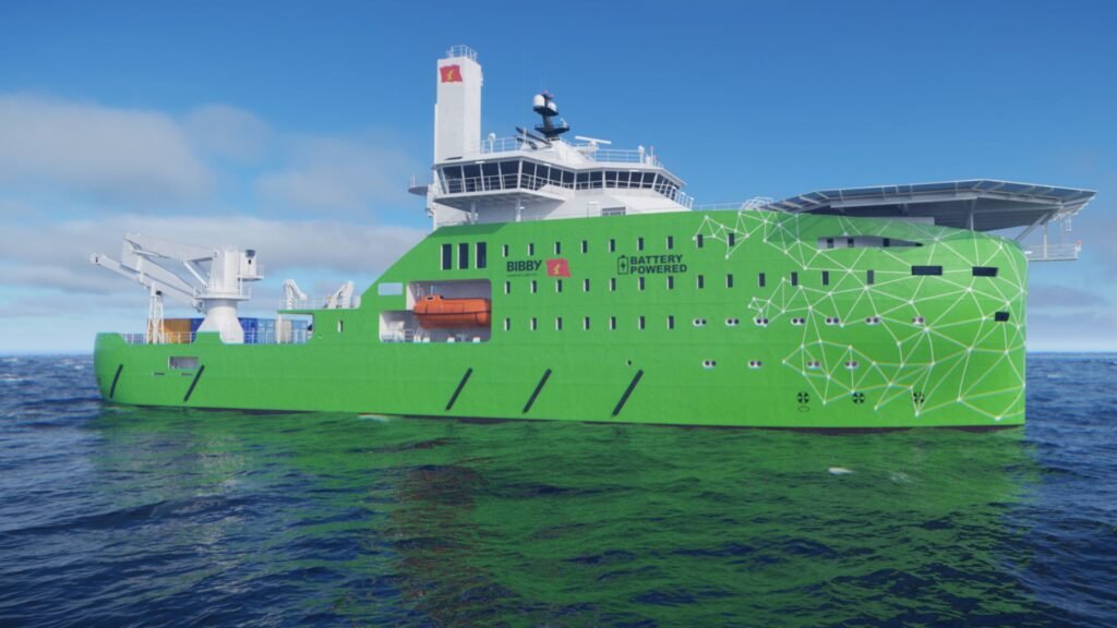 Novo Navio Offshore Elétrico Revoluciona Engenharia Sustentável